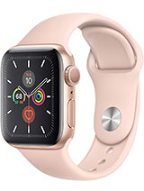 Best available price of Apple Watch Series 5 Aluminum in Burkina