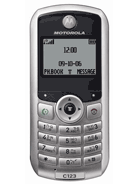 Best available price of Motorola C123 in Burkina